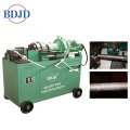 Steel rod threading machine